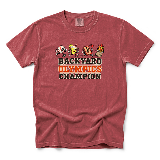 Backyard Olympics Line-Up | Premium Tee