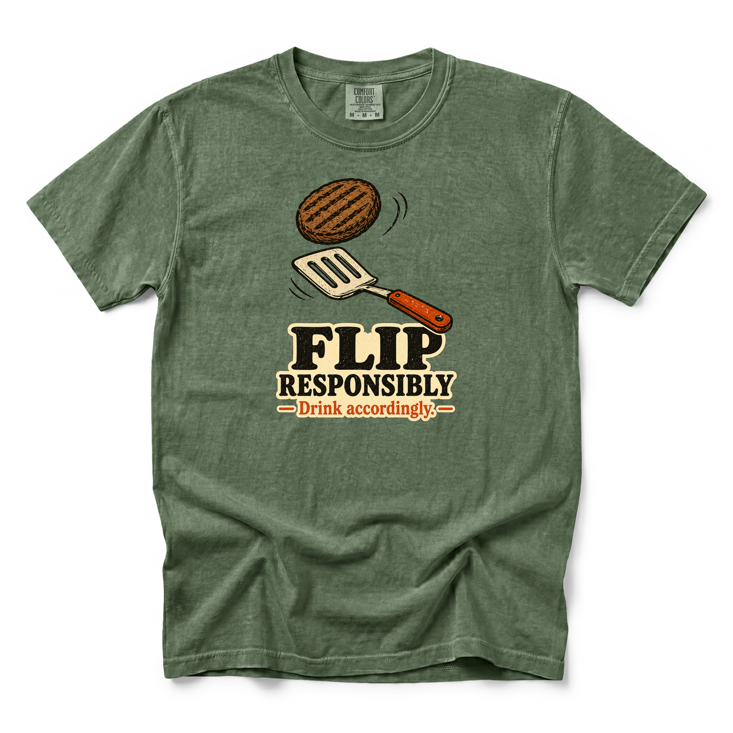 Flip Responsibly & Drink Accordingly | Premium Tee