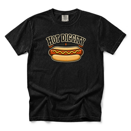 Hot Diggity Hotdog | Premium Tee