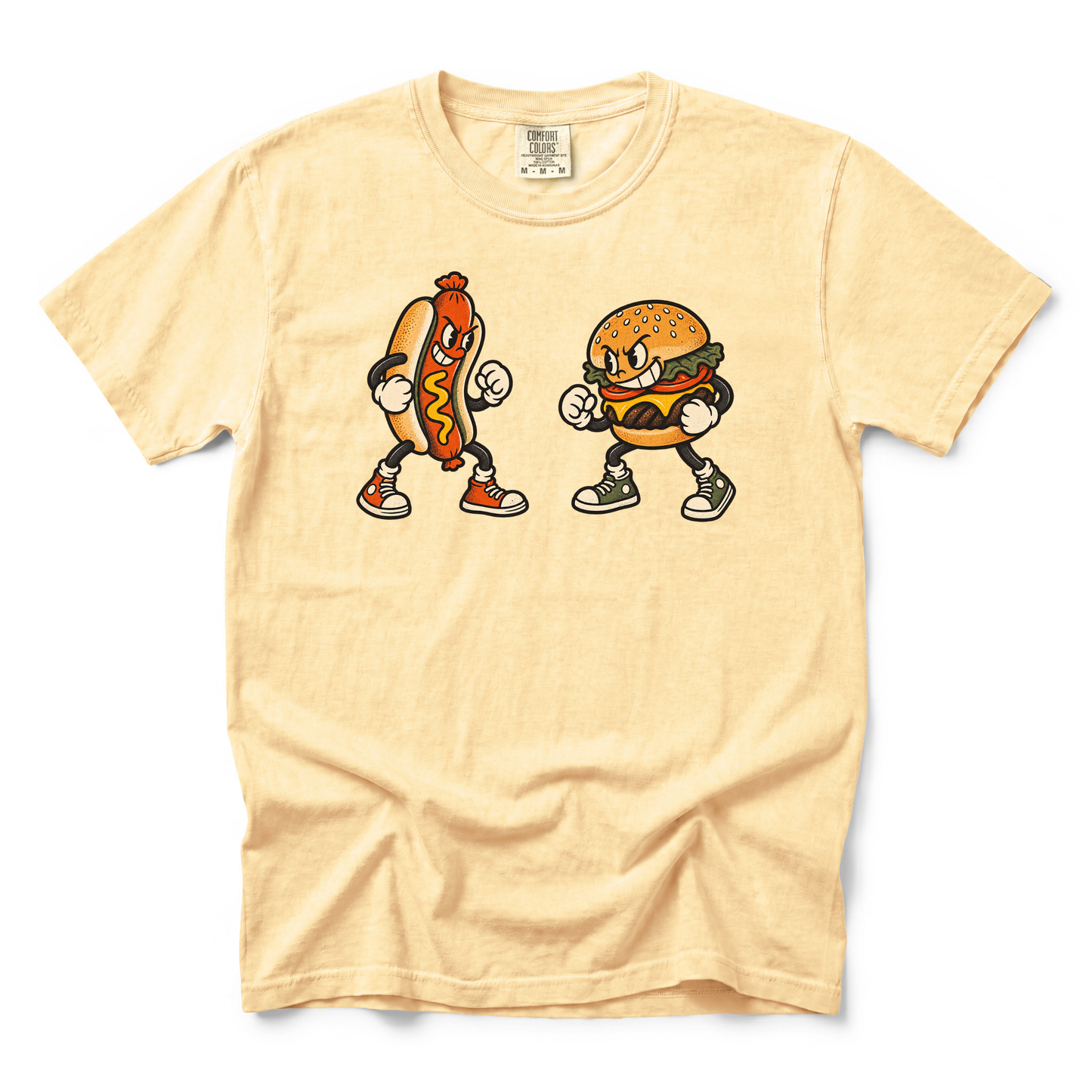 Dogs Verses Burgers | Premium Tee