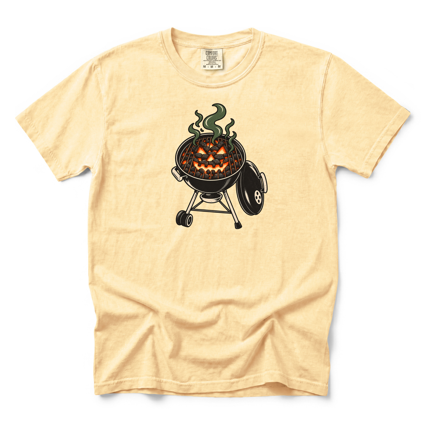 Creepy Charcoal Grill | Premium Tee