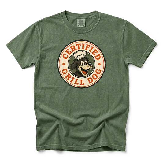 Certified Grill Dog | Premium Tee