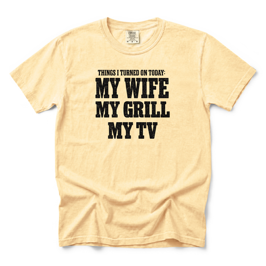 Things I Turned On Today | Premium Tee