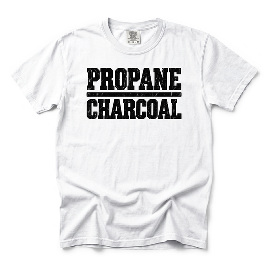 Propane Over Charcoal | Premium Tee