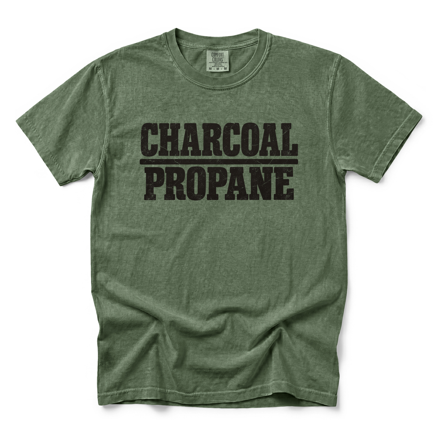 Charcoal Over Propane | Premium Tee