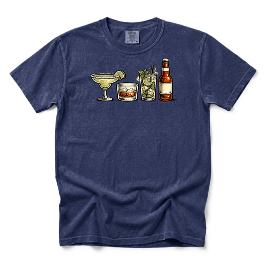 Drink Line-Up | Premium Tee